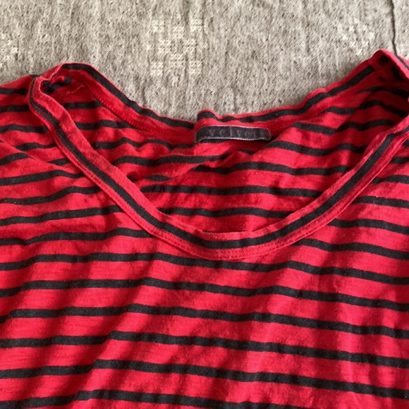 Velvet brand long sleeve cotton tee - Picture 2 of 3